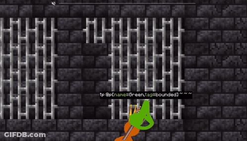 Man Behind Bars With Crown GIF
