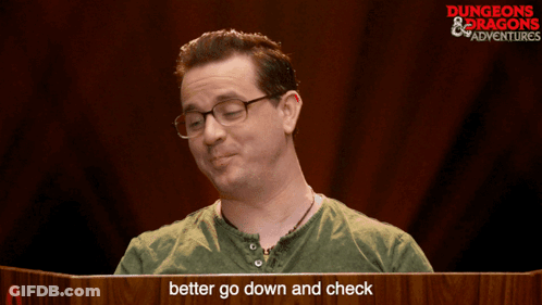 Man Behind Podium Saying Better Go Down And Check GIF