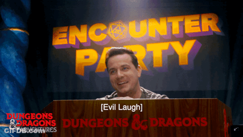 Man Behind Podium Saying Encounter Party GIF