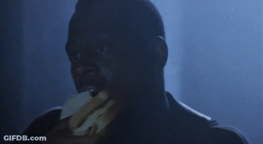 Man Bites Sandwich GIF
