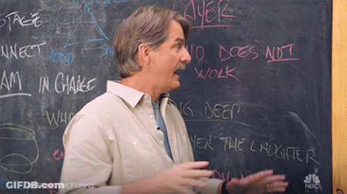 Man Blackboard No Does Not Work GIF