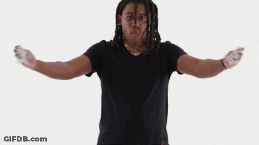 Man Blast Of Powder GIF