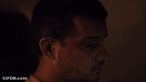 Man Bleeding From Face GIF