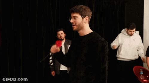 Man Blowing Kiss GIF