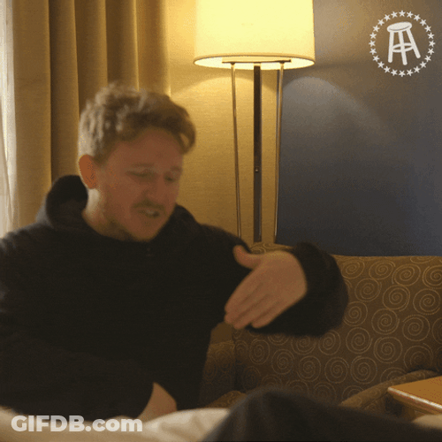 Man Blurting Out Cha Ching GIF