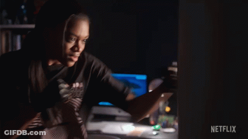 Man Boxing In Dark Room GIF