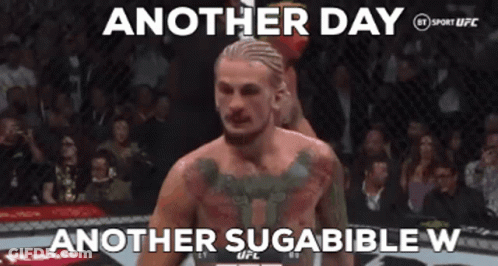 Man Boxing Ring Another Day Another Sugabible W GIF