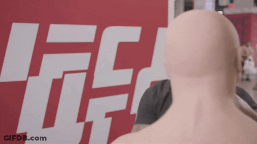 Man Boxing Training Routine GIF
