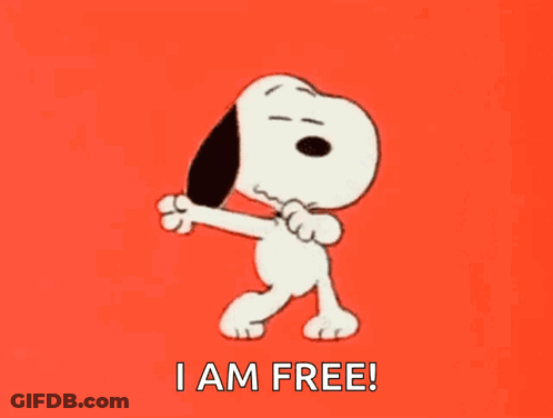 Man Breaking Chains Silhouette GIF