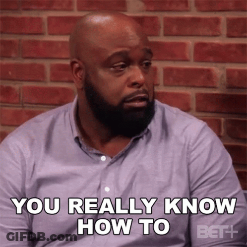 Man Brick Wall Says You Know How To GIF