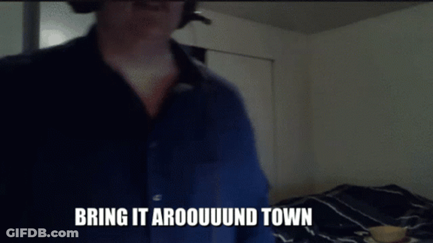 Man Bring It Around Town Dance GIF