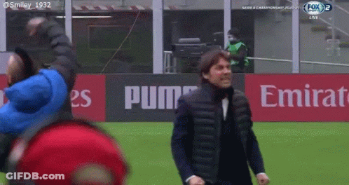 Man By Fox 2 Sign On Soccer Field GIF