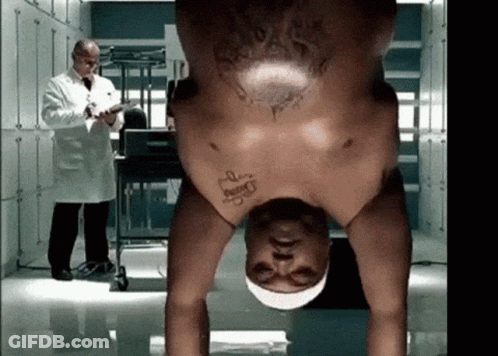 Man By River Wearing June 27 Shirt GIF