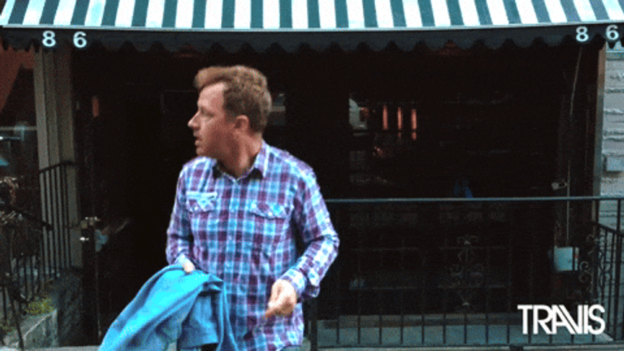 Man Calling Out For Taxi GIF