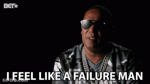 Man Camo Sunglasses I Feel Like Failure Man GIF