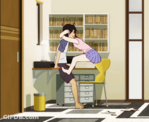 Man Carrying Girl In Room GIF