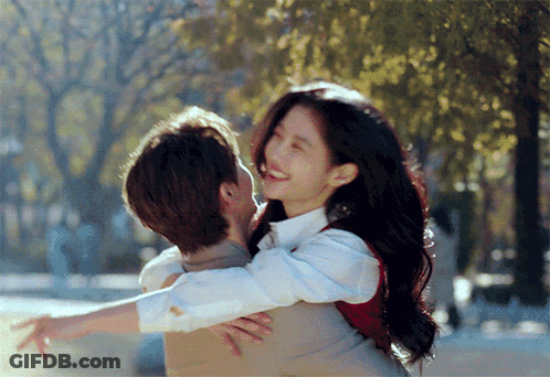 Man Carrying Woman On Back Hugging GIF