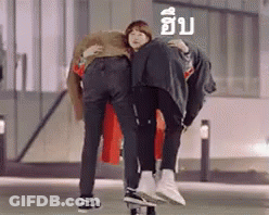 Man Carrying Woman On Back GIF