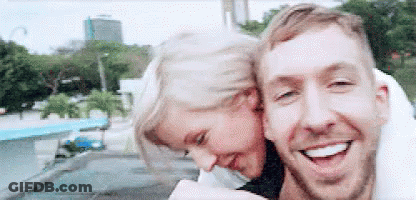 Man Carrying Woman On Back Smiling GIF