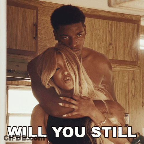 Man Carrying Woman With Will You Still GIF