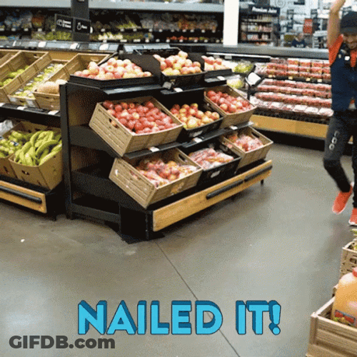 Man Cartwheel Nailed It GIF