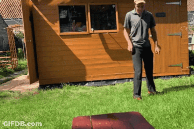 Man Cartwheel Skillful Move GIF