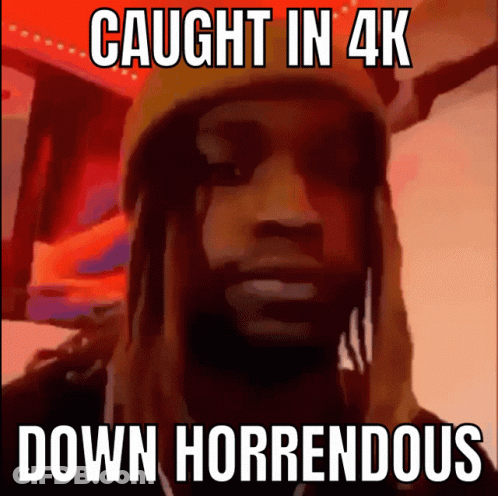 Man Caught In 4K Down Horrendous GIF