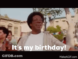 Man Celebrating Birthday GIF