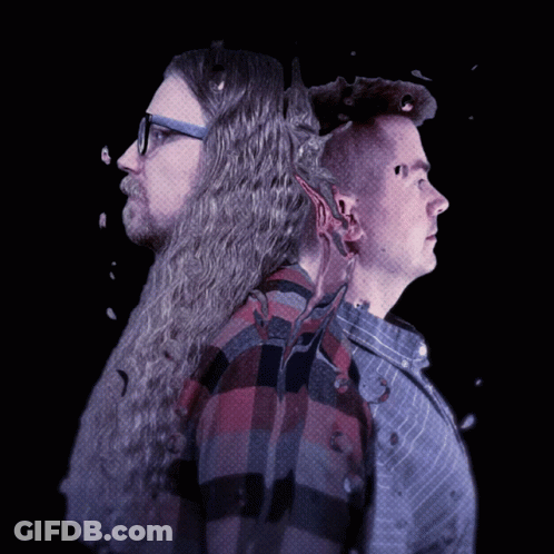 Man Checking If Ground Is Hard GIF