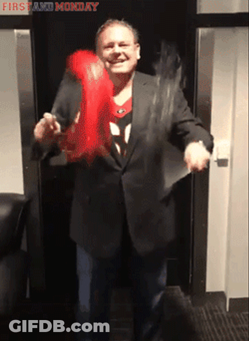 Man Cheering For Uga Go Dawgs GIF