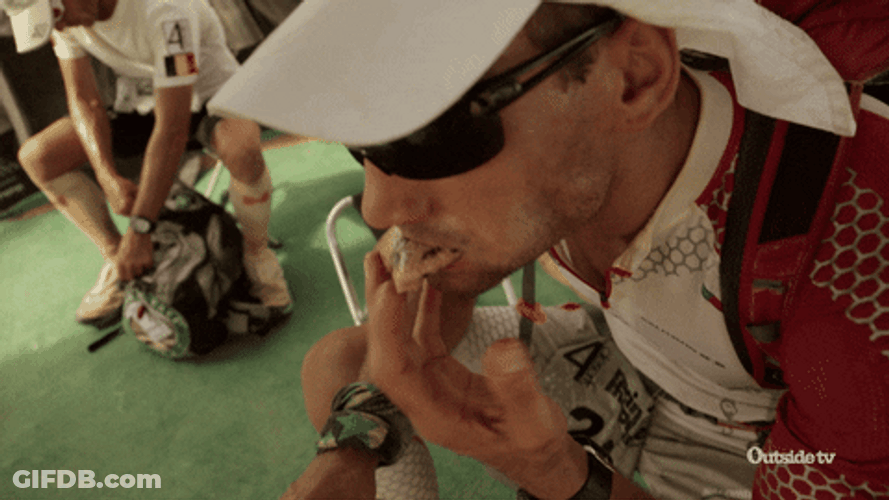 Man Chow Eating Fast GIF