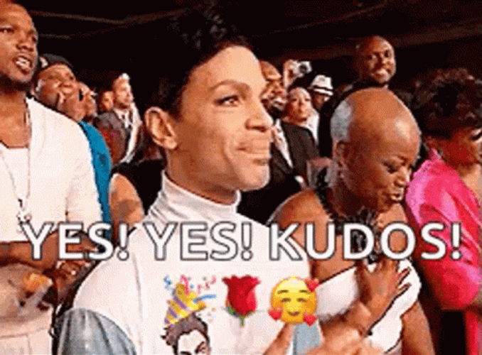 Man Clapping Yes Yes Kudos GIF