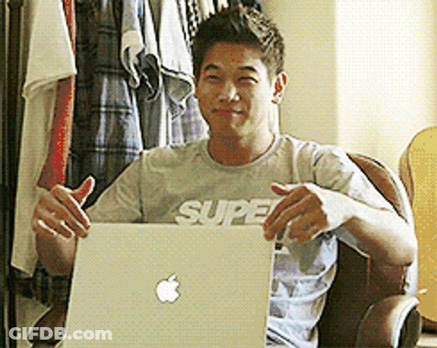 Man Close And Throw Laptop Done And Done GIF