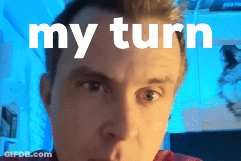 Man Close Up My Turn Behind Him GIF