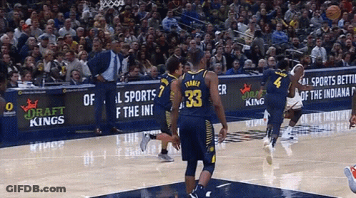 Man Close Up Saying Triple-Double GIF