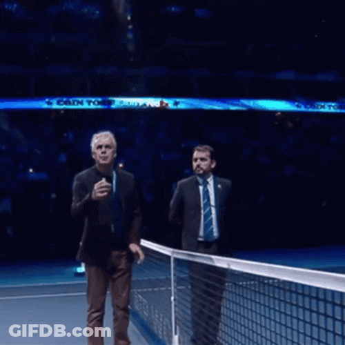 Man Coin Flip Fail GIF
