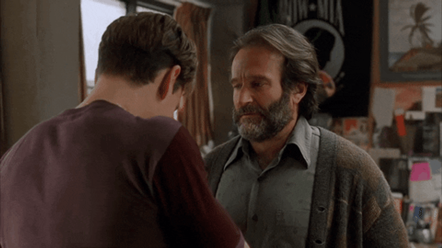 Man Comforting Its Ok Its Not Your Fault GIF