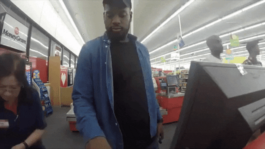 Man Convenience Store GIF