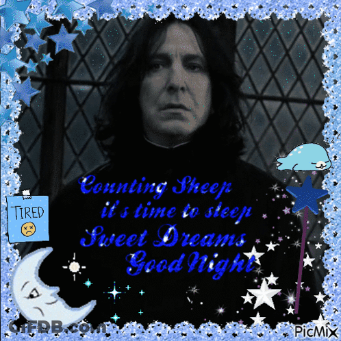 Man Counting Sheep Its Time To Sleep Sweet Dreams Good Night GIF