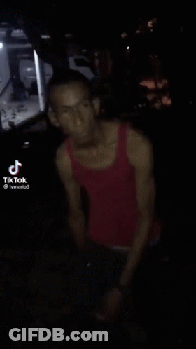 Man Covered In Peanut Butter Holding Jar GIF