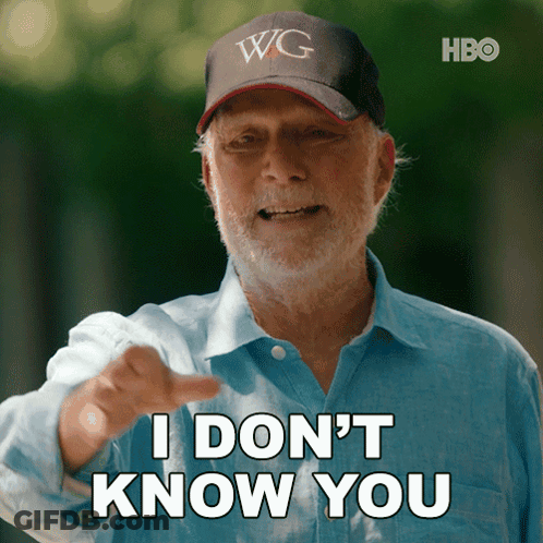 Man Covering Ear Saying I Don't Know GIF