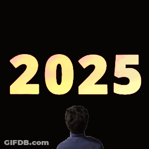 Man Covering Ears Before 2026 Sign GIF