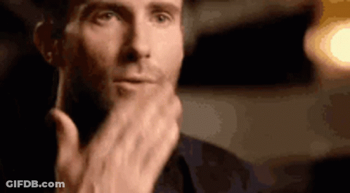 Man Covering Face Close Up GIF