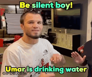 Man Covering Face Saying What A Surprise Umar Is Rizzing You Up Again GIF