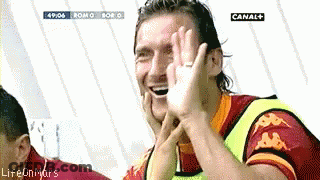 Man Covering Face Watching Soccer GIF