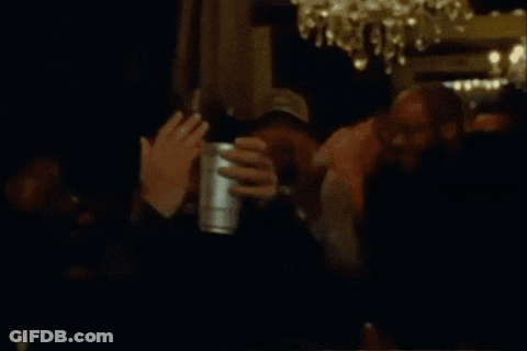 Man Covering Face With Cup GIF