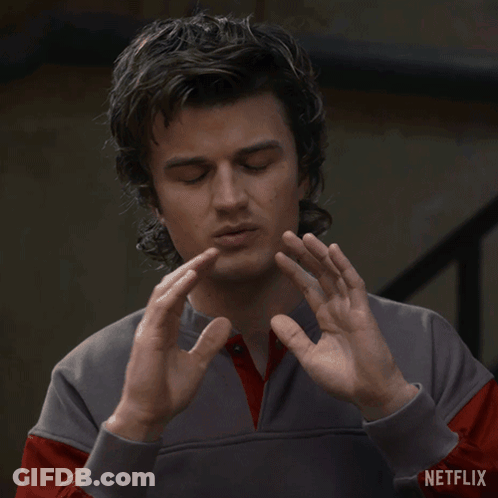 Man Covering Face With Hands And What GIF