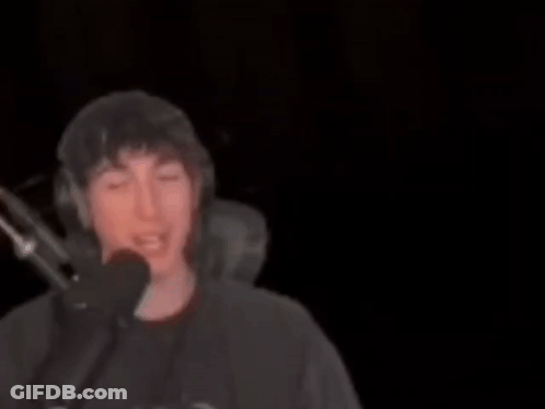 Man Covering Face With Hands GIF
