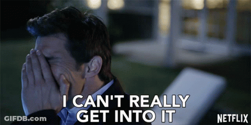Man Covering Face With Hands GIF