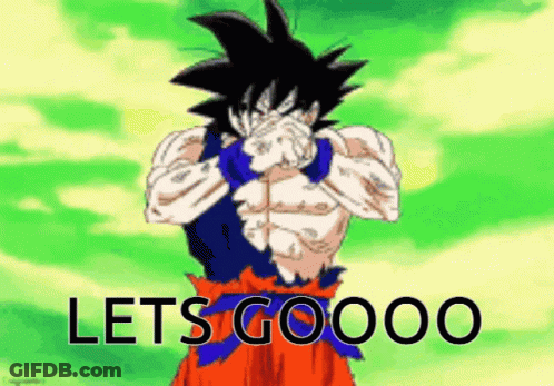 Man Covering Face With Hands Saying Lets Goooo GIF